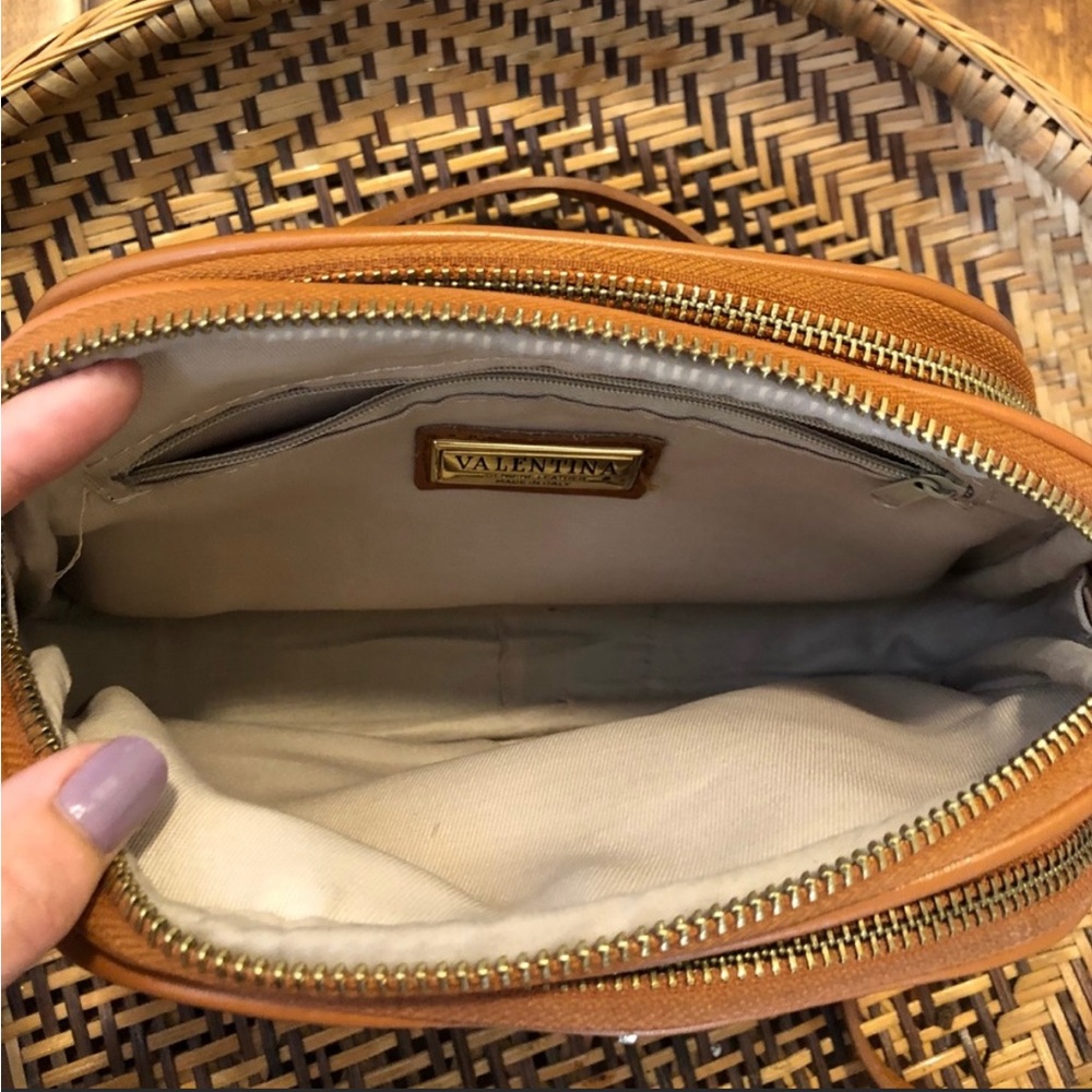 Valentina Crossbody Floral Leather Bag - Picture 4 of 6